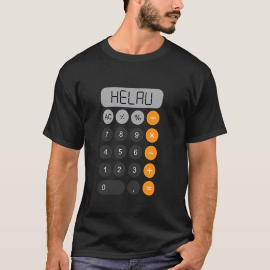 カレンダー 衣装 Helau Alaaf Tシャツ (正面)