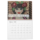 カレンダー – 1日に1人だけCalen (2月 2026)