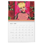 カレンダー – 1日に1人だけCalen (3月 2027)