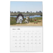 カレンダー – 1 2ヶ月の人形 (3月 2026)