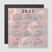 カレンダー 2027 フラッフィーボール (正面/裏面)