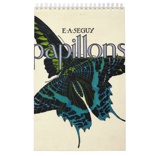 カレンダー：Emile-Allain Seguy カレンダー (カバー)