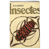 カレンダー：Emile-Allain Seguy カレンダー (カバー)