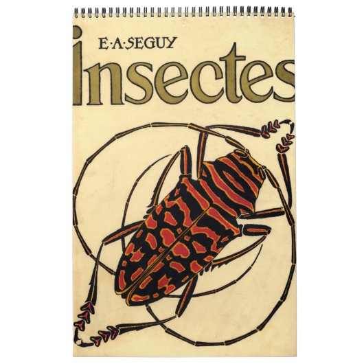 カレンダー：Emile-Allain Seguy カレンダー (カバー)