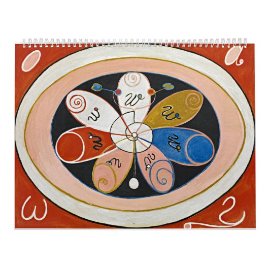 カレンダー：Hilma af Klint カレンダー (カバー)