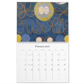 カレンダー：Hilma af Klint カレンダー (2月 2026)