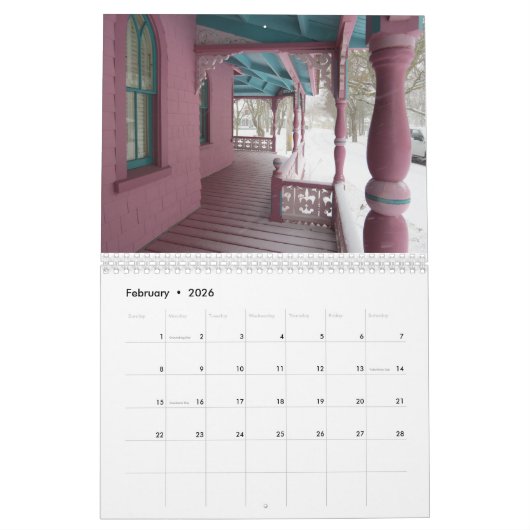 カレンダー – Martha's Vineyard The Campgrounds (2月 2026)