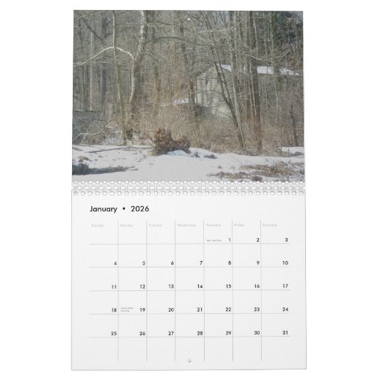 カレンダー – Montgomery County Pensylvania (1月 2026)