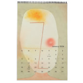 カレンダー：Paul Klee カレンダー (1月 2026)