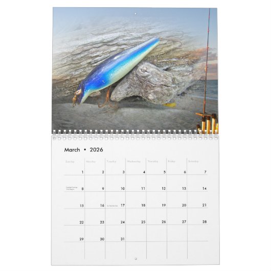 カレンダー – Saltwater Lures (3月 2026)