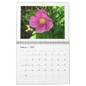 カレンダー – Summer Wildflowers Natural (2月 2027)