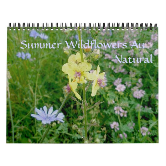 カレンダー – Summer Wildflowers Natural (カバー)