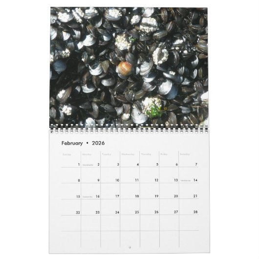 カレンダー – Surf 'n Turf (2月 2026)