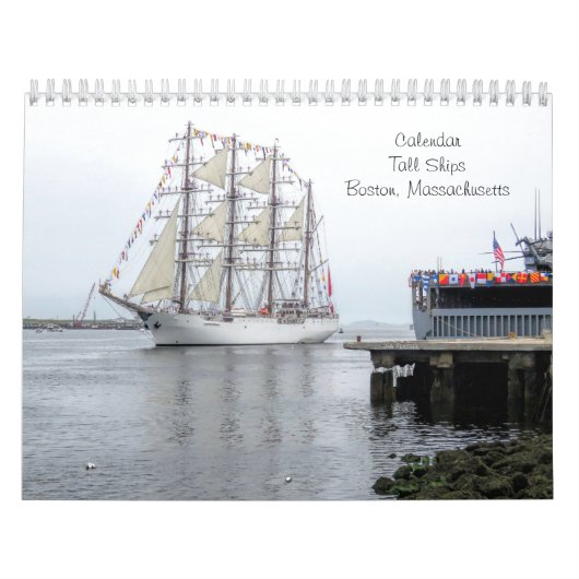 カレンダー – Tall Ships Parade of Sails Boston (カバー)