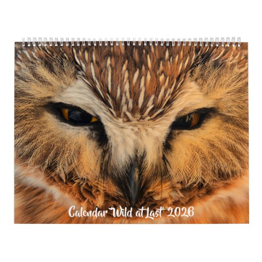 カレンダー 'Wild at Last' 2026 (カバー)