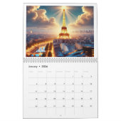 カレンダーRomantic Night in Paris - 2025 カレンダー (1月 2026)