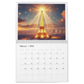 カレンダーRomantic Night in Paris - 2025 カレンダー (2月 2026)