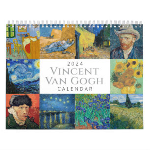 カレンダーVincent Van 2024ゴッホ カレンダー