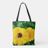 カレンデュラオシナーリスオールオーバープリントバッグ トートバッグ (裏面)