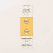 カレンデュラホームメイドバス&体ラベル |ギフトラベル (外部フラット)