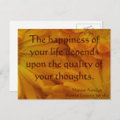 カレンデュラ ポストカード (正面/裏面)