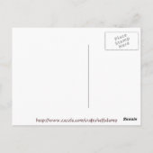 カレンデュラ ポストカード (裏面)