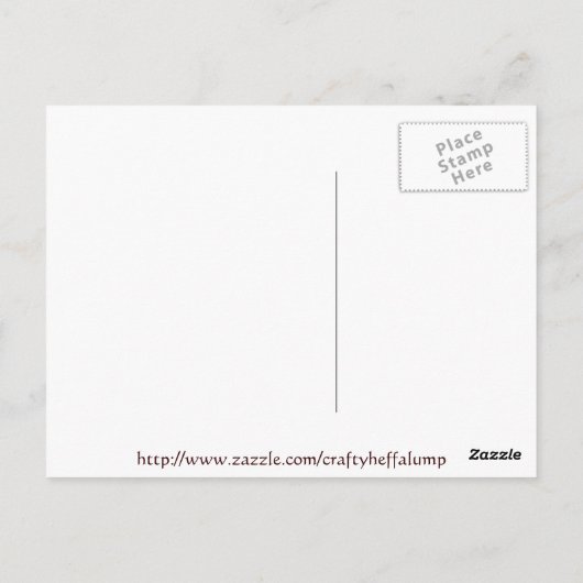 カレンデュラ ポストカード (裏面)