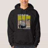 カレントリーオフラインゴンキャンピングフード付きスウェットシャツ パーカ (正面)