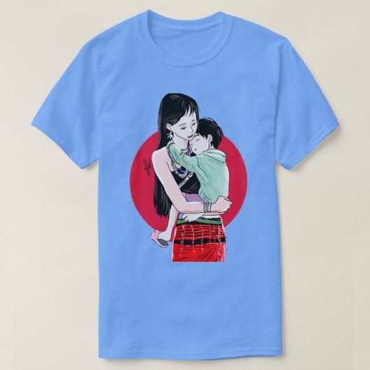 カレンニハッピーマザーズの日 Tシャツ (デザイン正面)