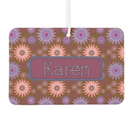 カレンベリーN開花 カーエアーフレッシュナー (正面)