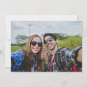 カレンモダンダー金ゴールドラブハート写真 セーブザデート (裏面)