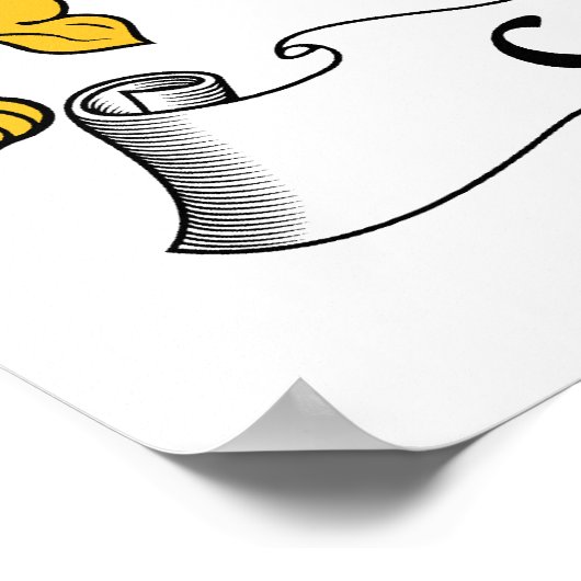 カレン家紋 ポスター (角)