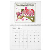 カレン感動的ダーバーンウッド灯 カレンダー (2月 2026)