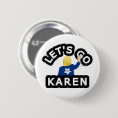 カレン行こう 缶バッジ (正面&裏面)