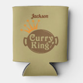 カレーおもしろい恋人スパイシーなフードシェフ引用文 缶クーラー (正面)