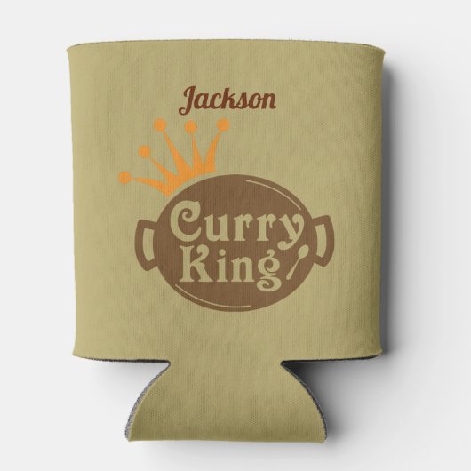 カレーおもしろい恋人スパイシーなフードシェフ引用文 缶クーラー (裏面)