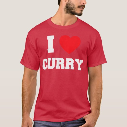 カレーが大好きな友達 Tシャツ (正面)