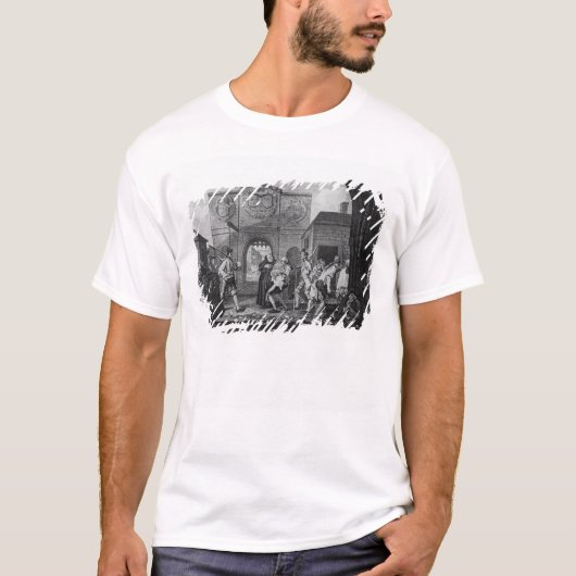 カレーのゲート、かOローストビーフ Tシャツ (正面)