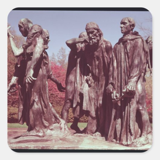 カレーのバーガーズ スクエアシール (正面)