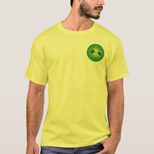 カレーの木-前部および背部 Tシャツ