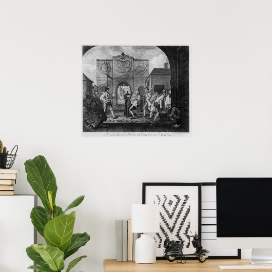 カレーの門、またはローストビーフ ポスター (ホームオフィス)