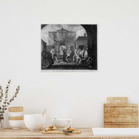 カレーの門、またはローストビーフ ポスター (キッチン)