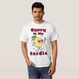 カレーは私の有酸素運動 カレーLOVER Tシャツ