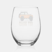 カレーコシク ステムなしワイングラス (裏面)