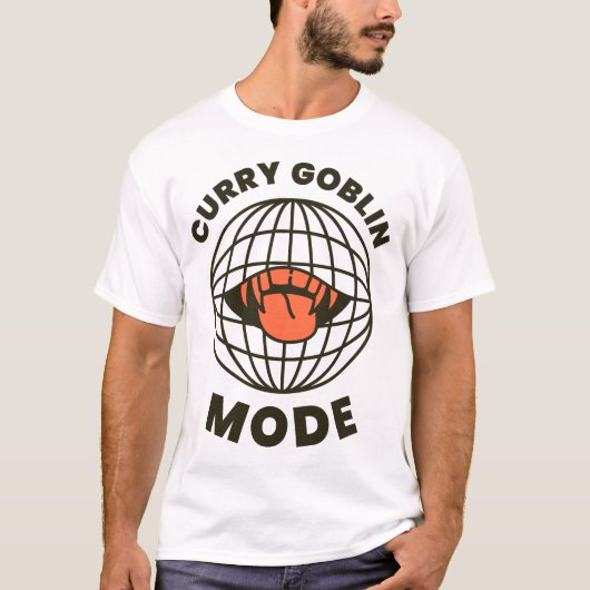 カレーゴブリン・モード カレー好き Tシャツ (正面)