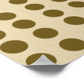 カレースパイスモーズドット ポスター (角)