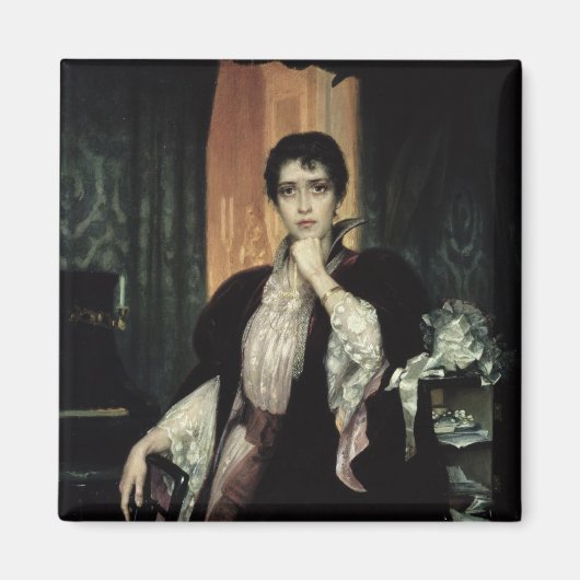 カレーニナ・アンナ， 1904 マグネット (正面)