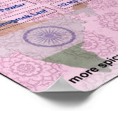 カレーパウダーレシピ ポスター (角)