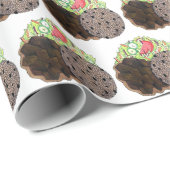 カレーヤギ米とピーズジャマイカカリブの食品 ラッピングペーパー (ロールコーナー)