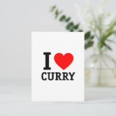 カレー大好き ポストカード (スタンド正面)